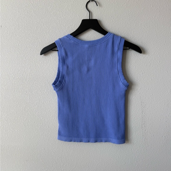 Pink Republic Ribbed Tank Top - Periwinkle - Picture 4 of 4